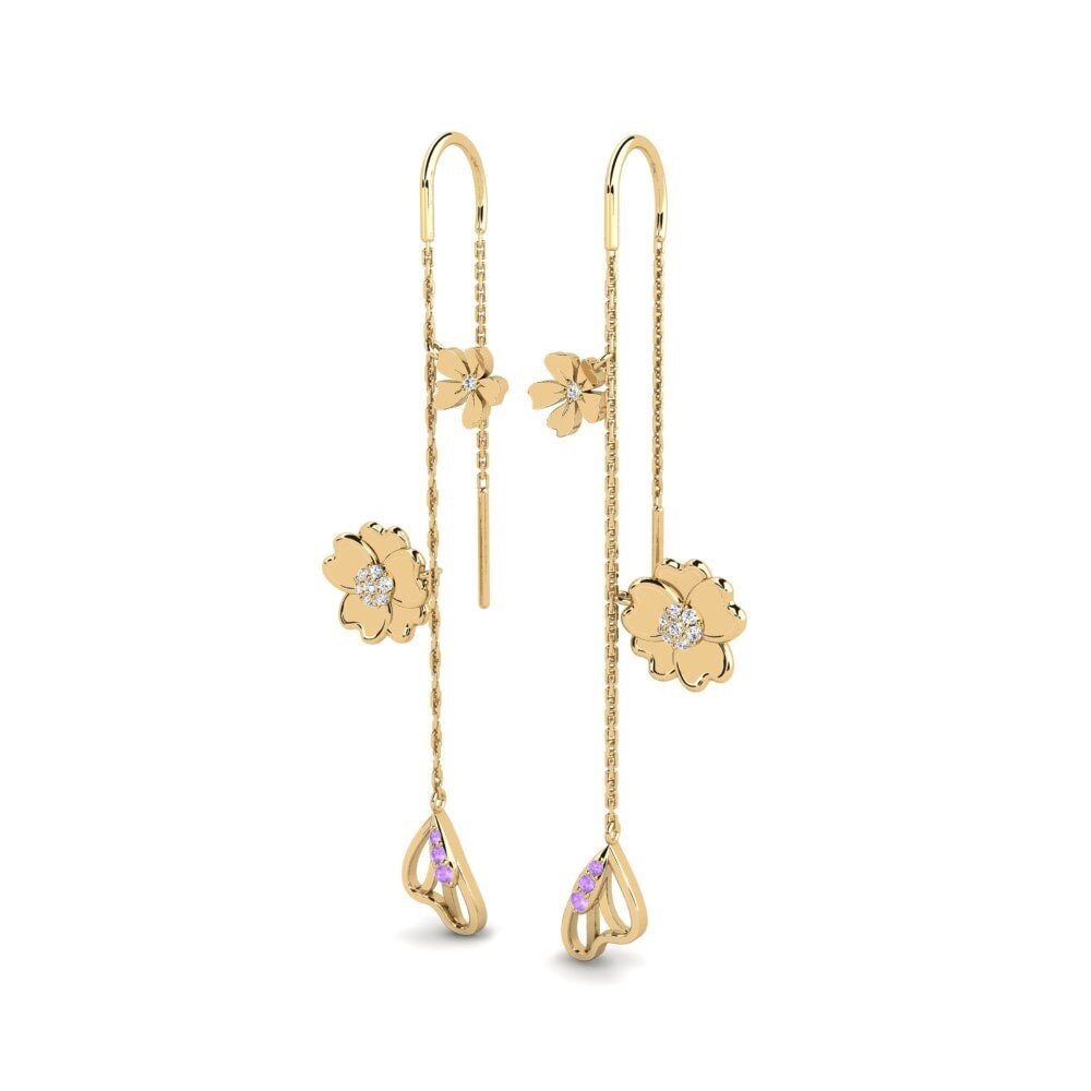 Amethyst Women's Earring Yundum