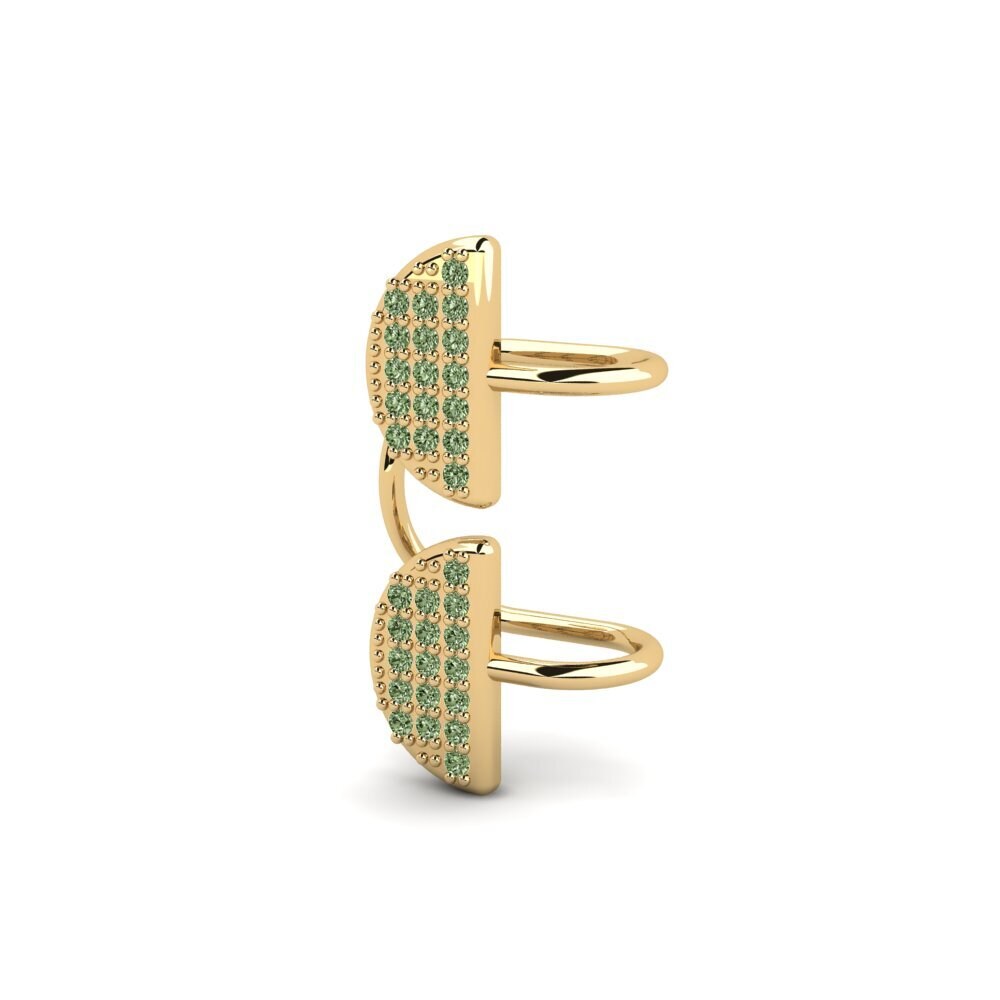 Diamante Verde Pendiente de mujer Seau