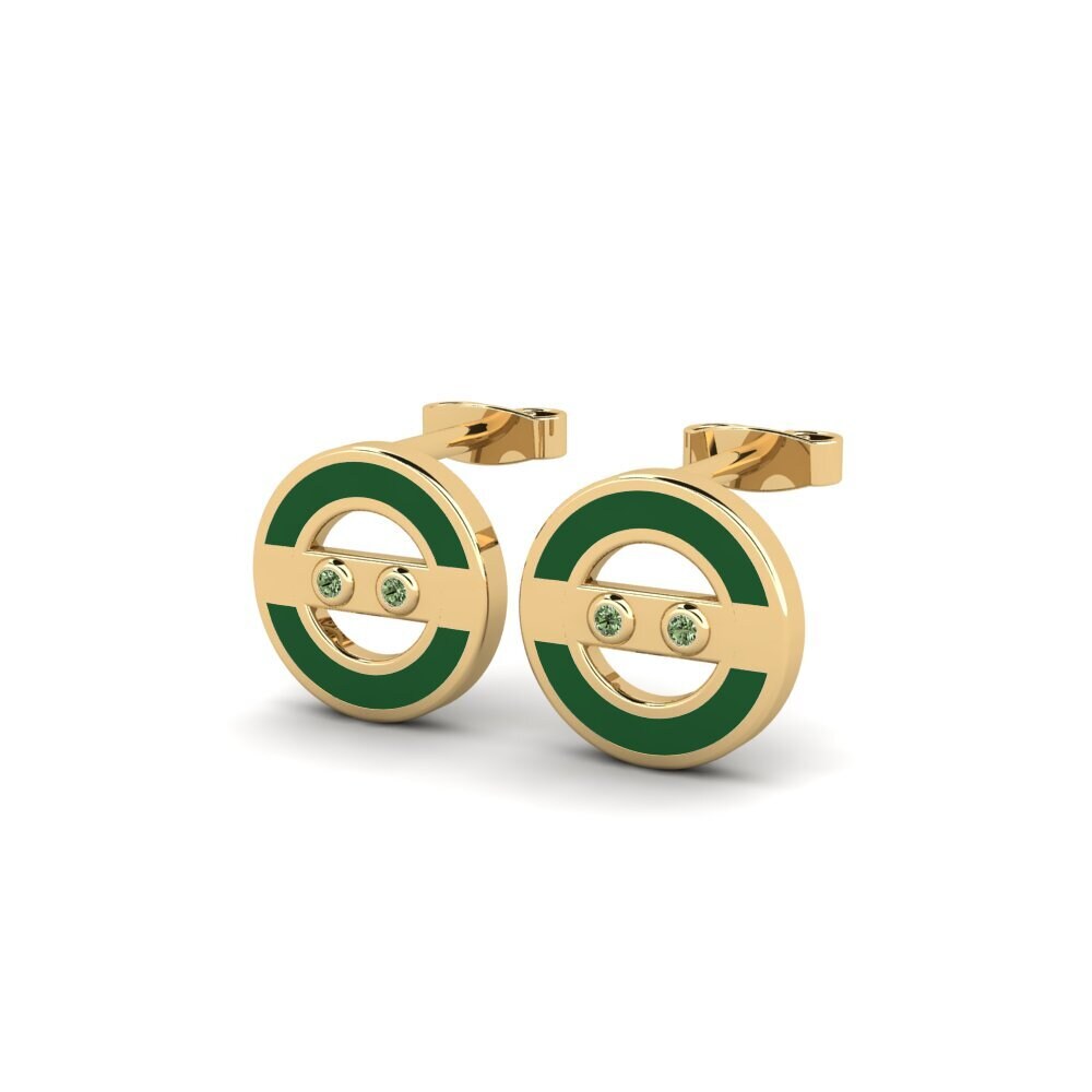 Diamante Verde Pendiente de mujer Sedubi