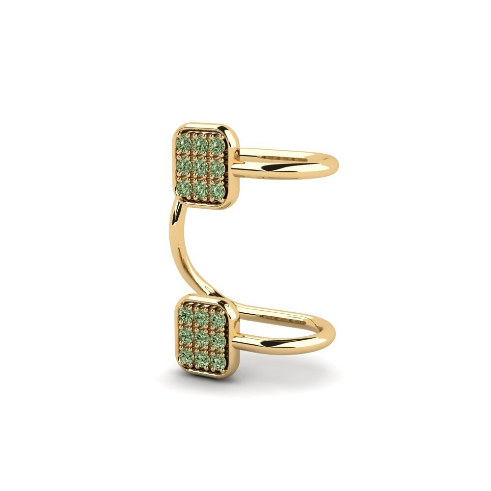 Diamante Verde Pendiente de mujer Sufferg