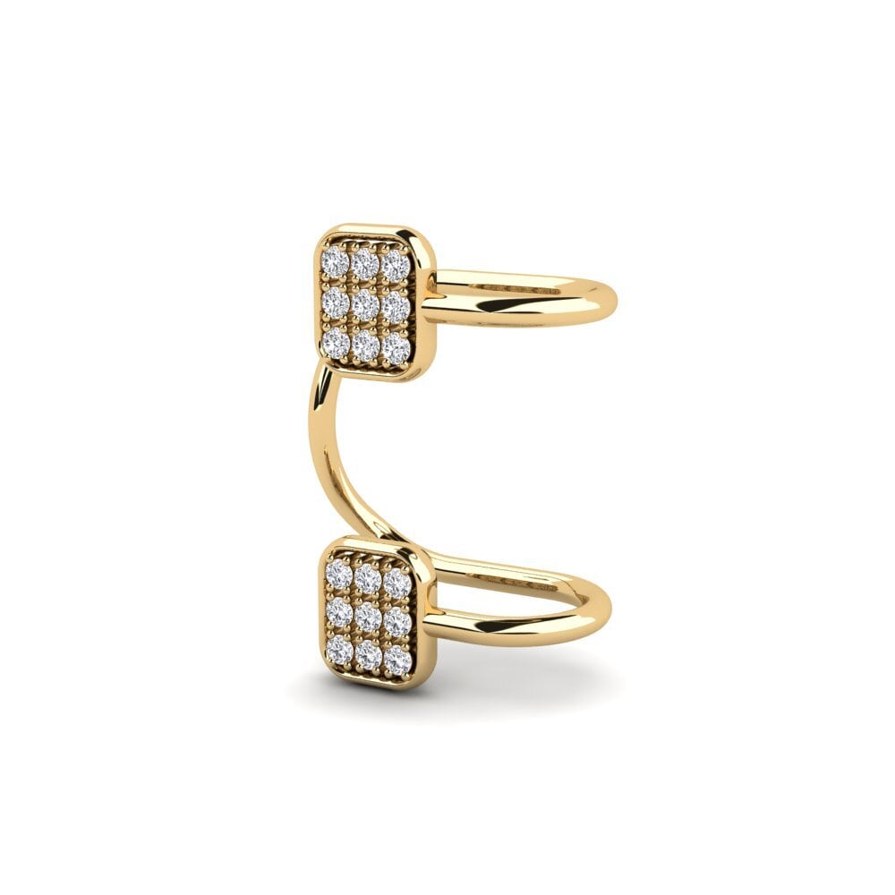Diamante Produzido em Laboratório Brincos Feminino Sufferg