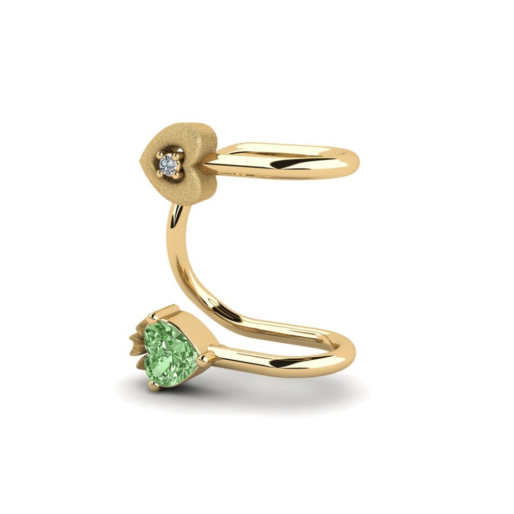 Diamante Verde Pendiente de mujer Babonestes