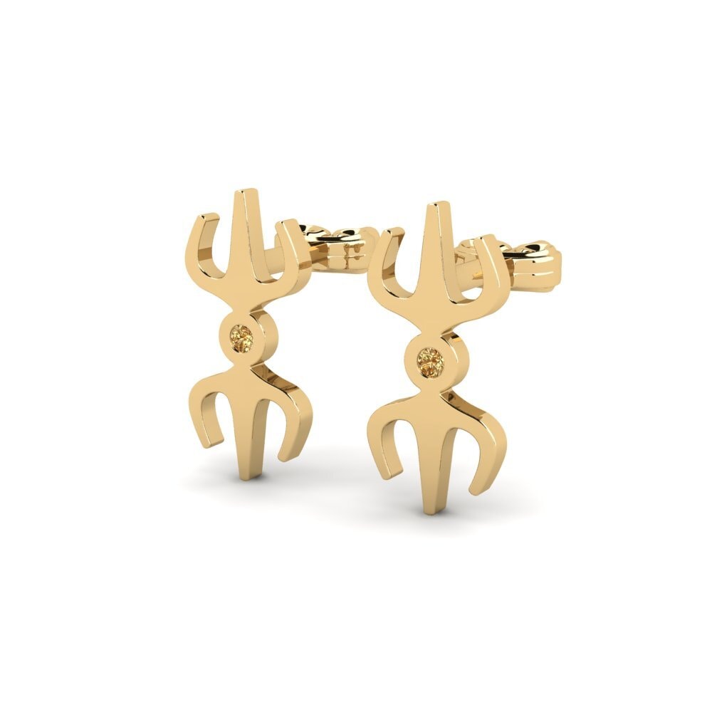 Diamant Brun Boucle d'oreille femme Duvab