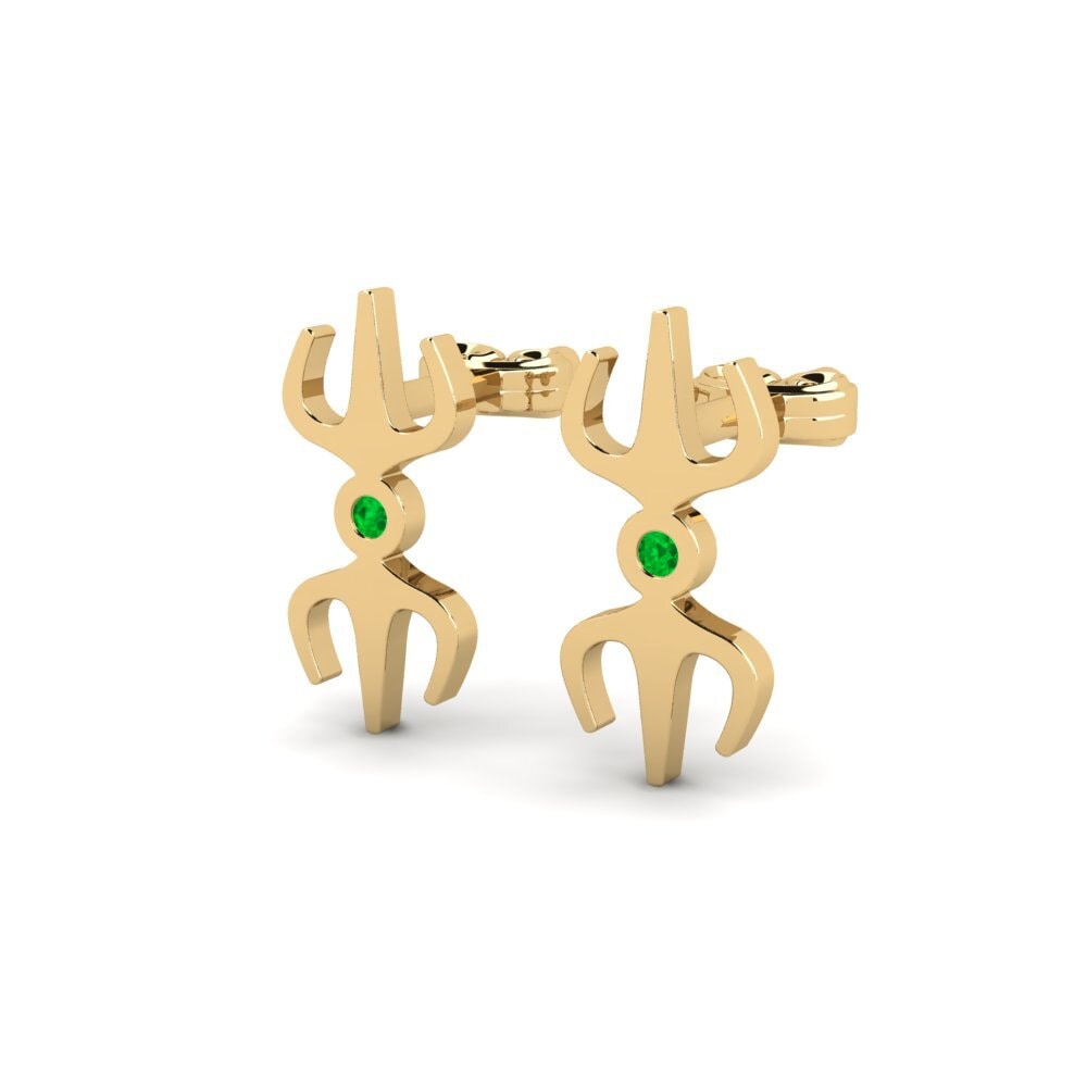 Emerald Women's Earring Duvab
