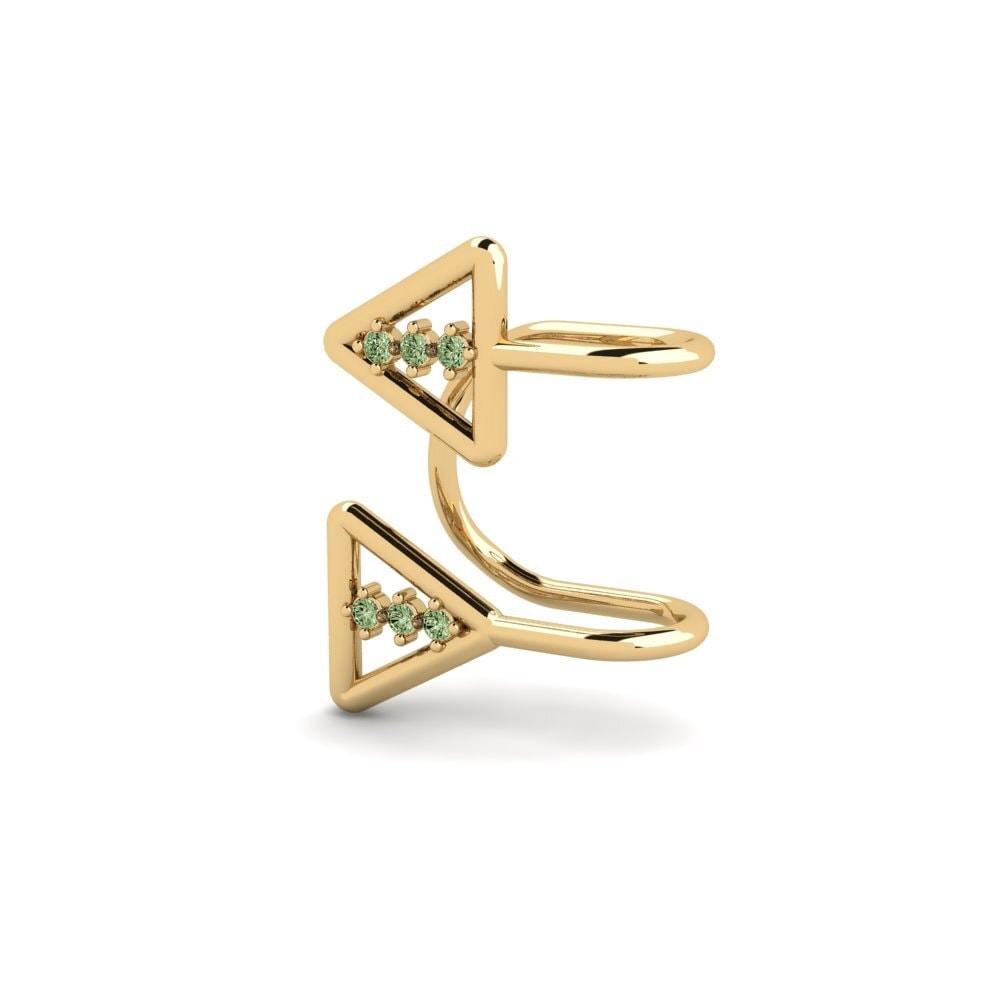 Diamante Verde Pendiente de mujer Dyhtoler