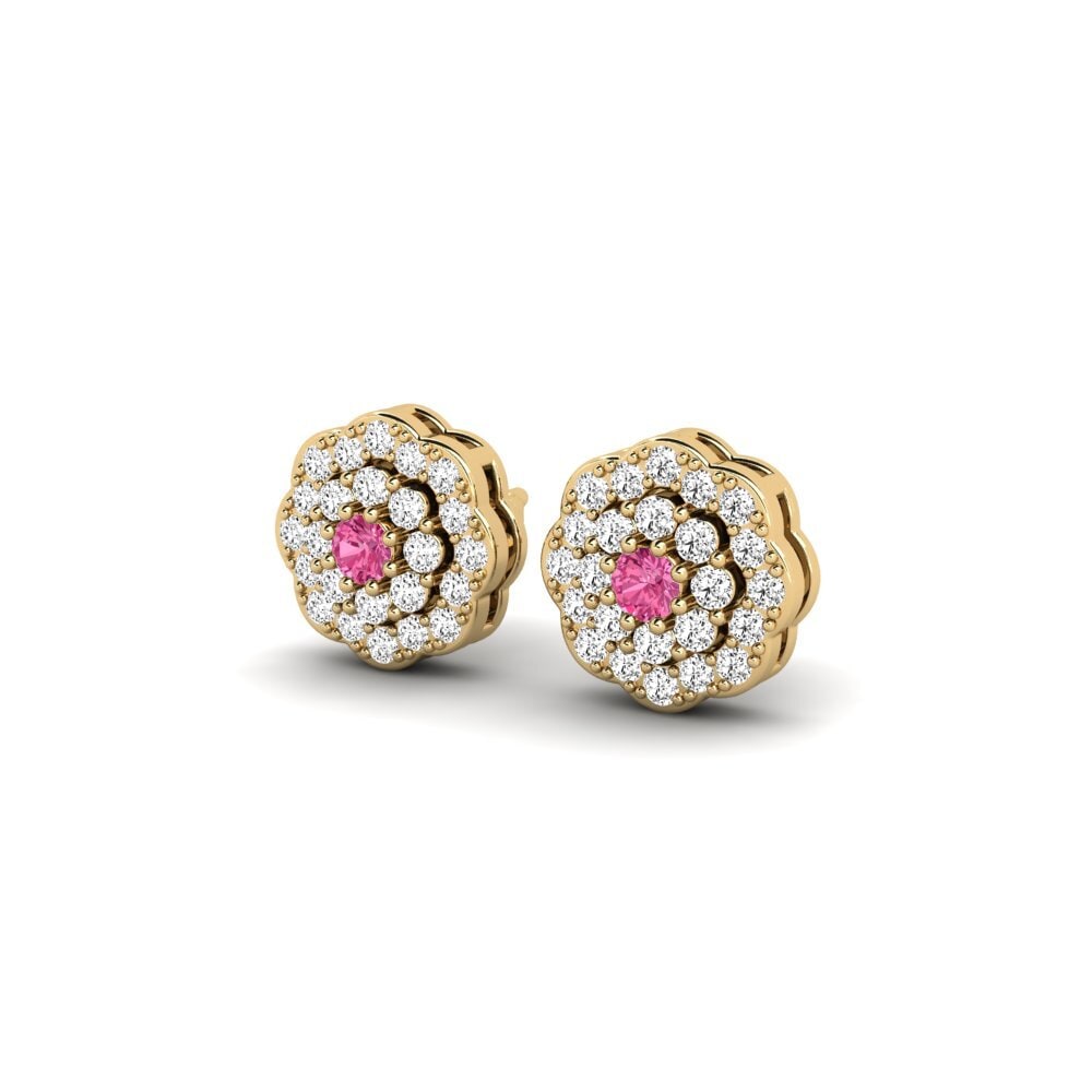 Pink Tourmaline Women's Earring Burnhaupt
