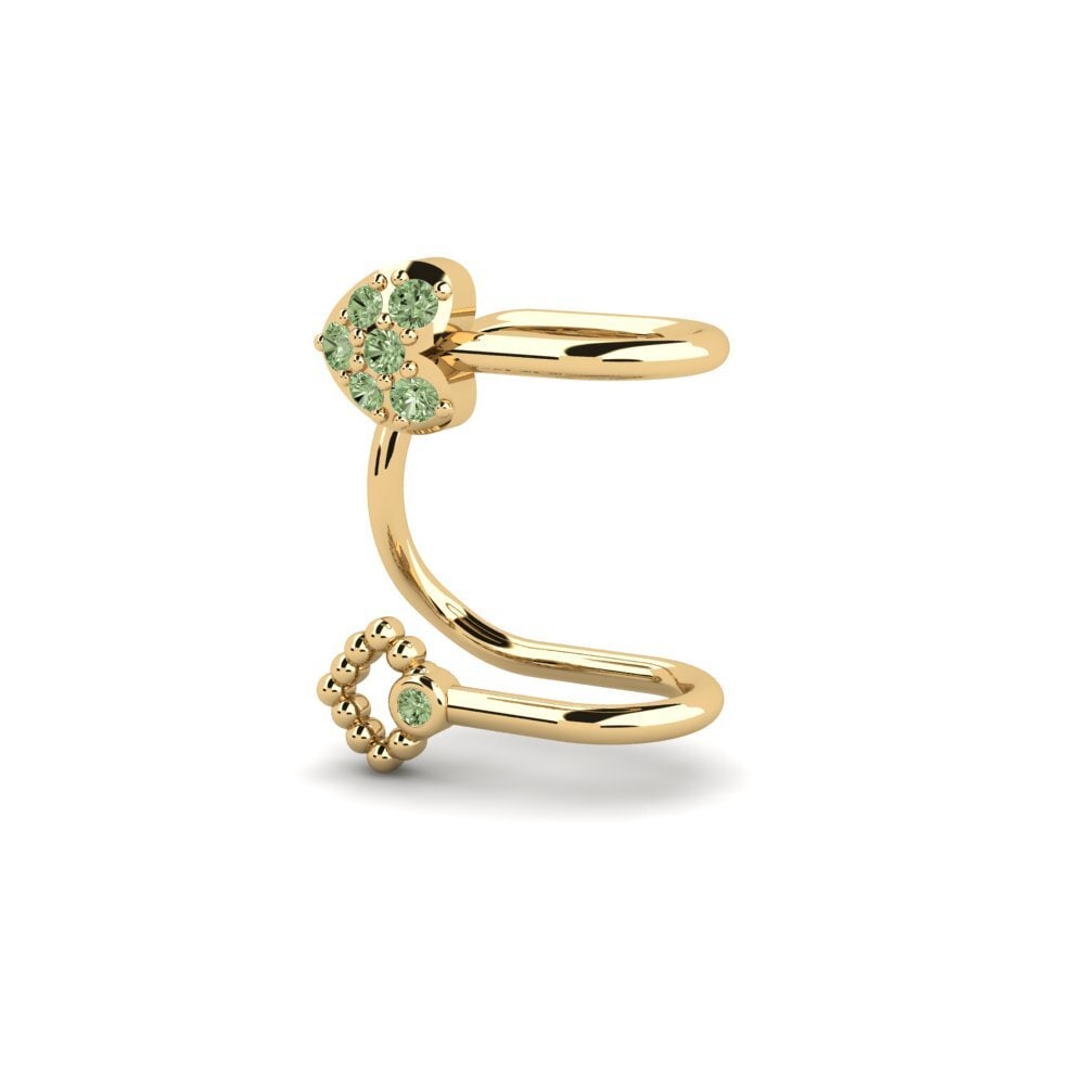 Diamante Verde Pendiente de mujer Cemed