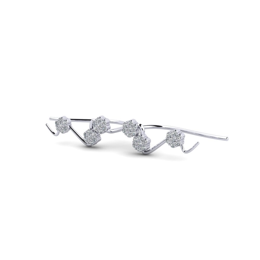 Oro Bianco 375 Orecchino da donna Sylies