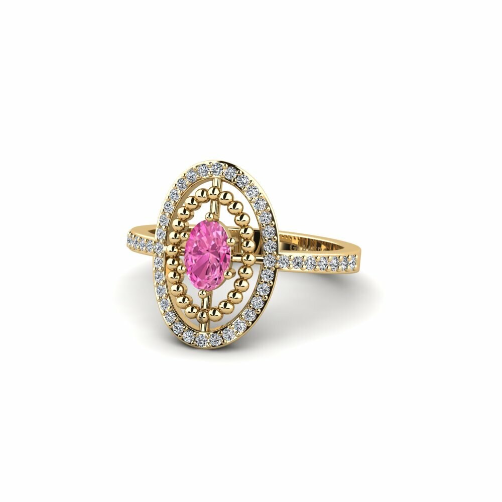 Pink Topaz Ring Buigny