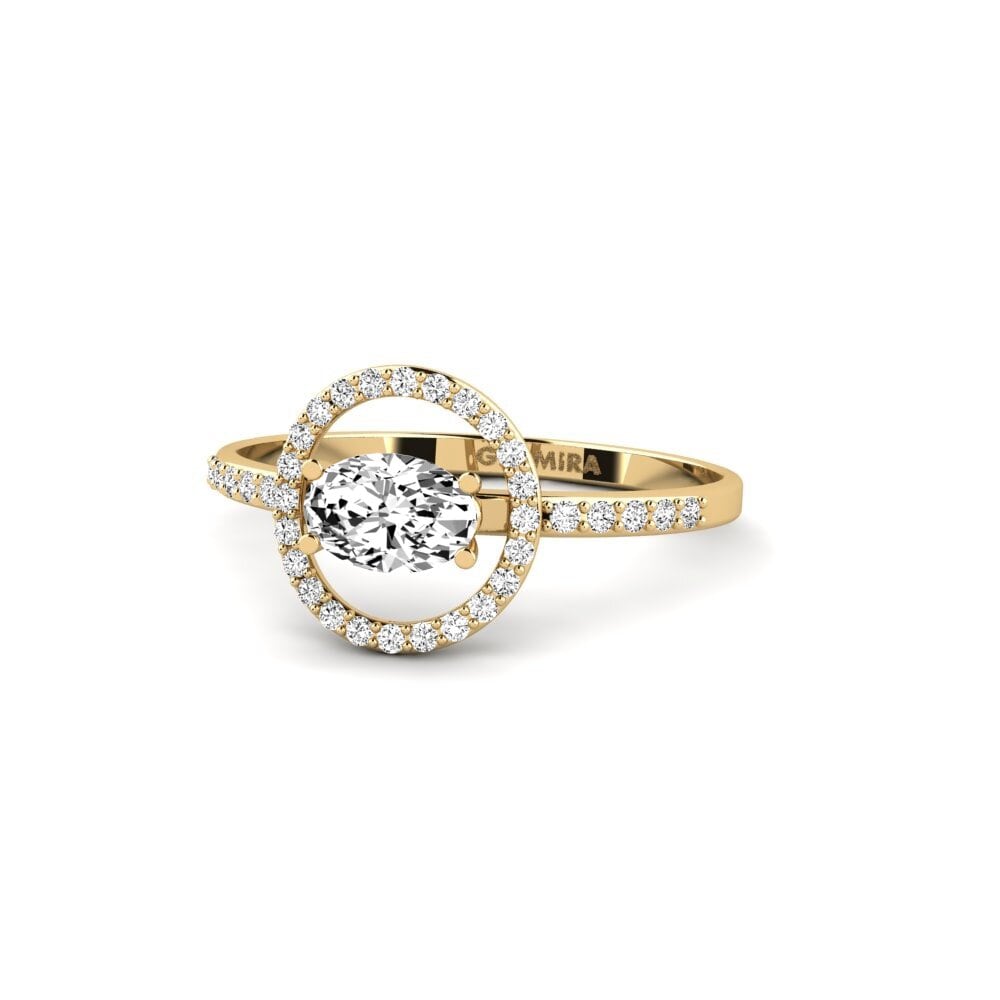 Moissanite Engagement Ring Dower
