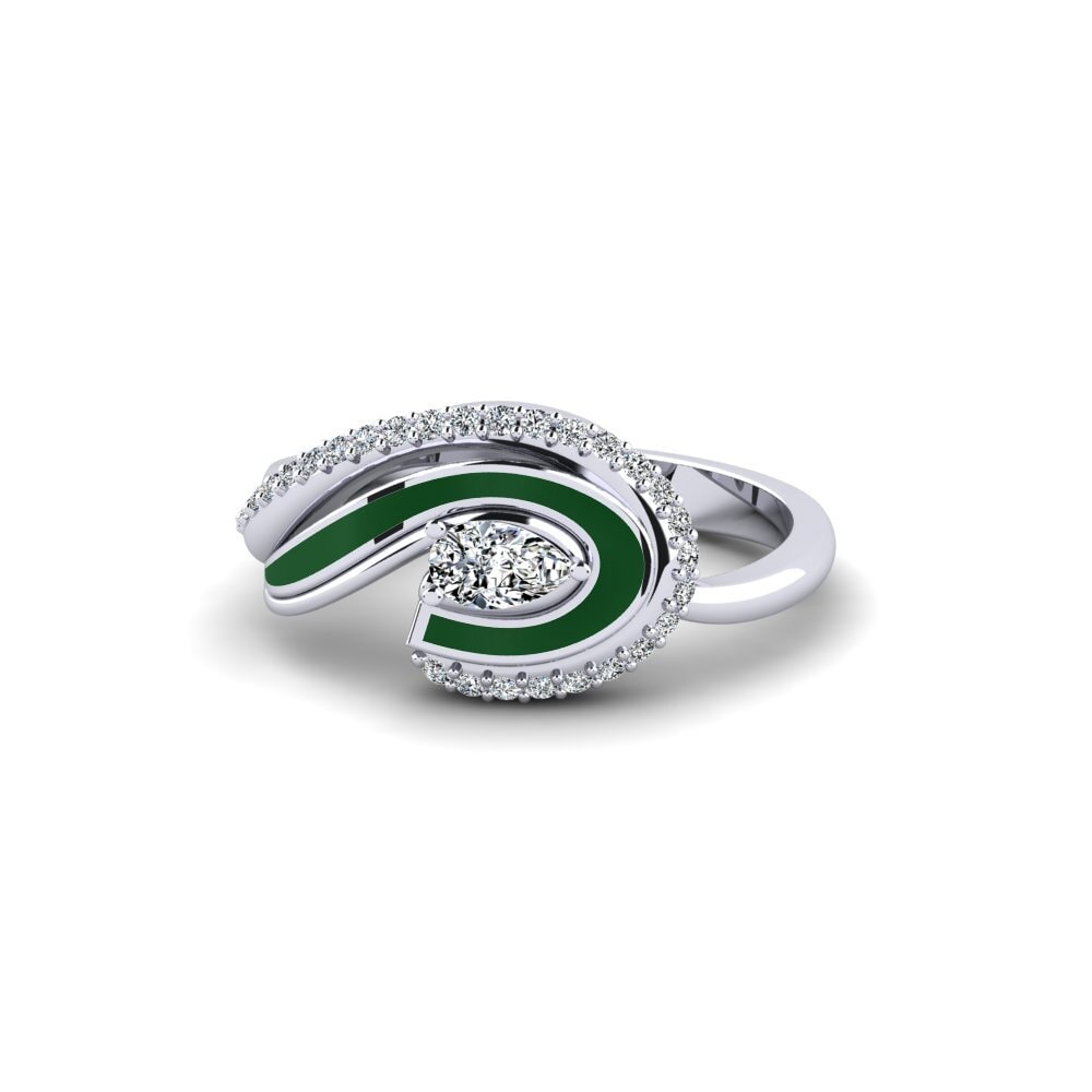 950 Platin Ring Eors