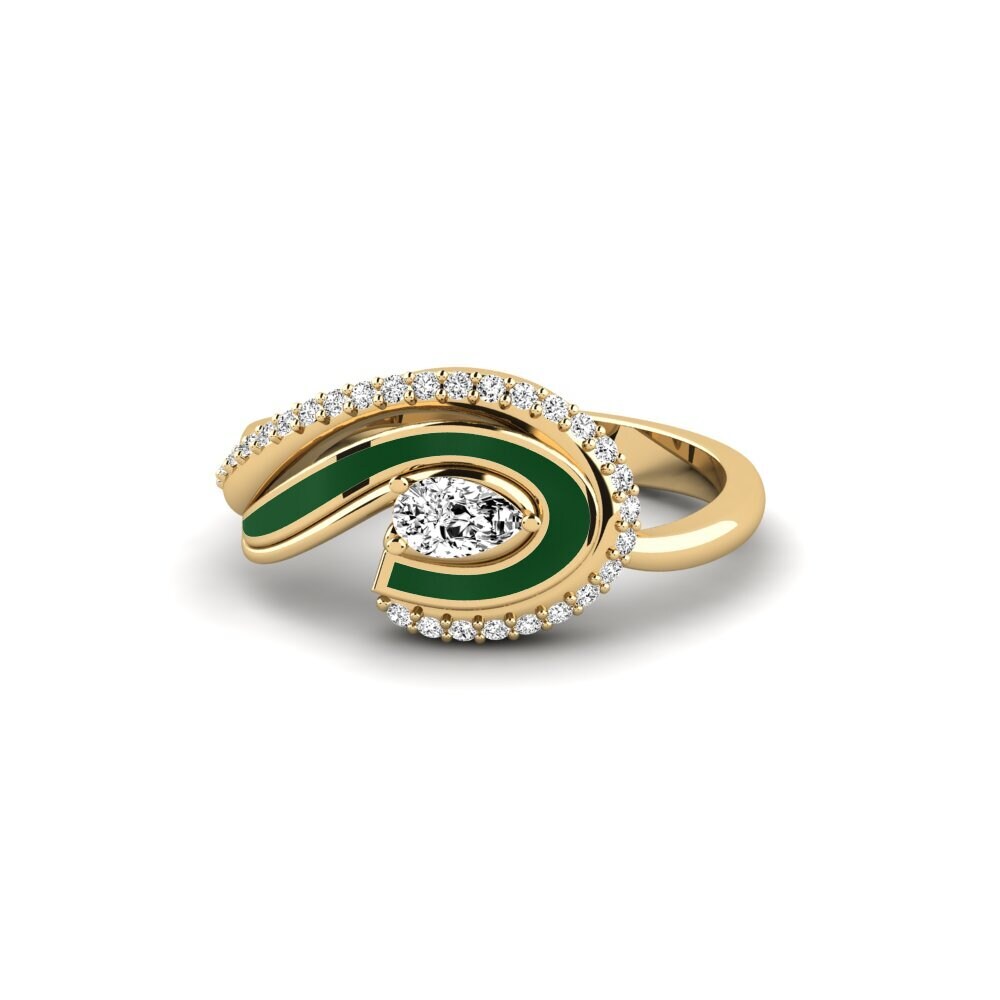 Moissanit Ring Eors