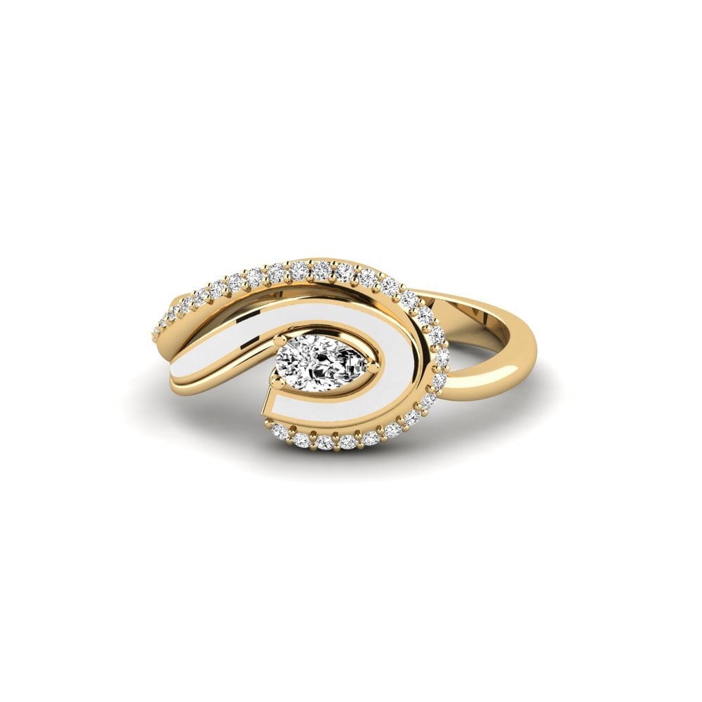 Moissanit Ring Eors