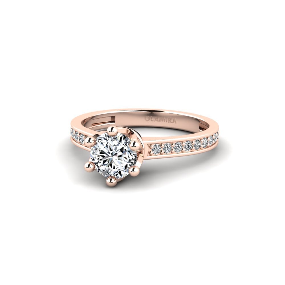 18ct Rose Gold Ring Epal