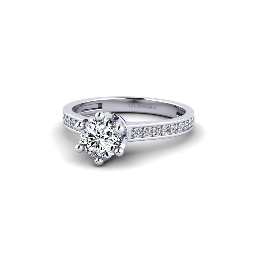 9ct White Gold Ring Epal