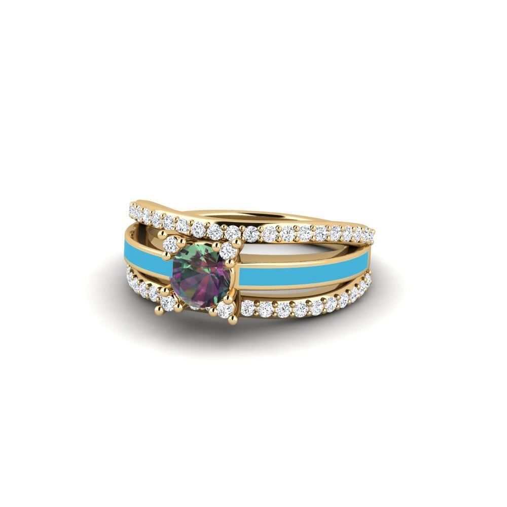 Ringe Halo Mystic Topas