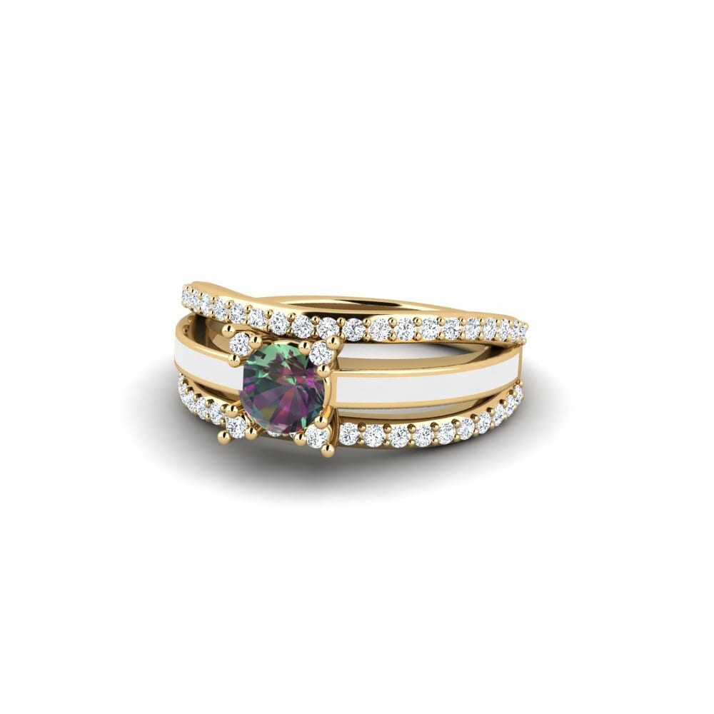 Ringe Halo Mystic Topas