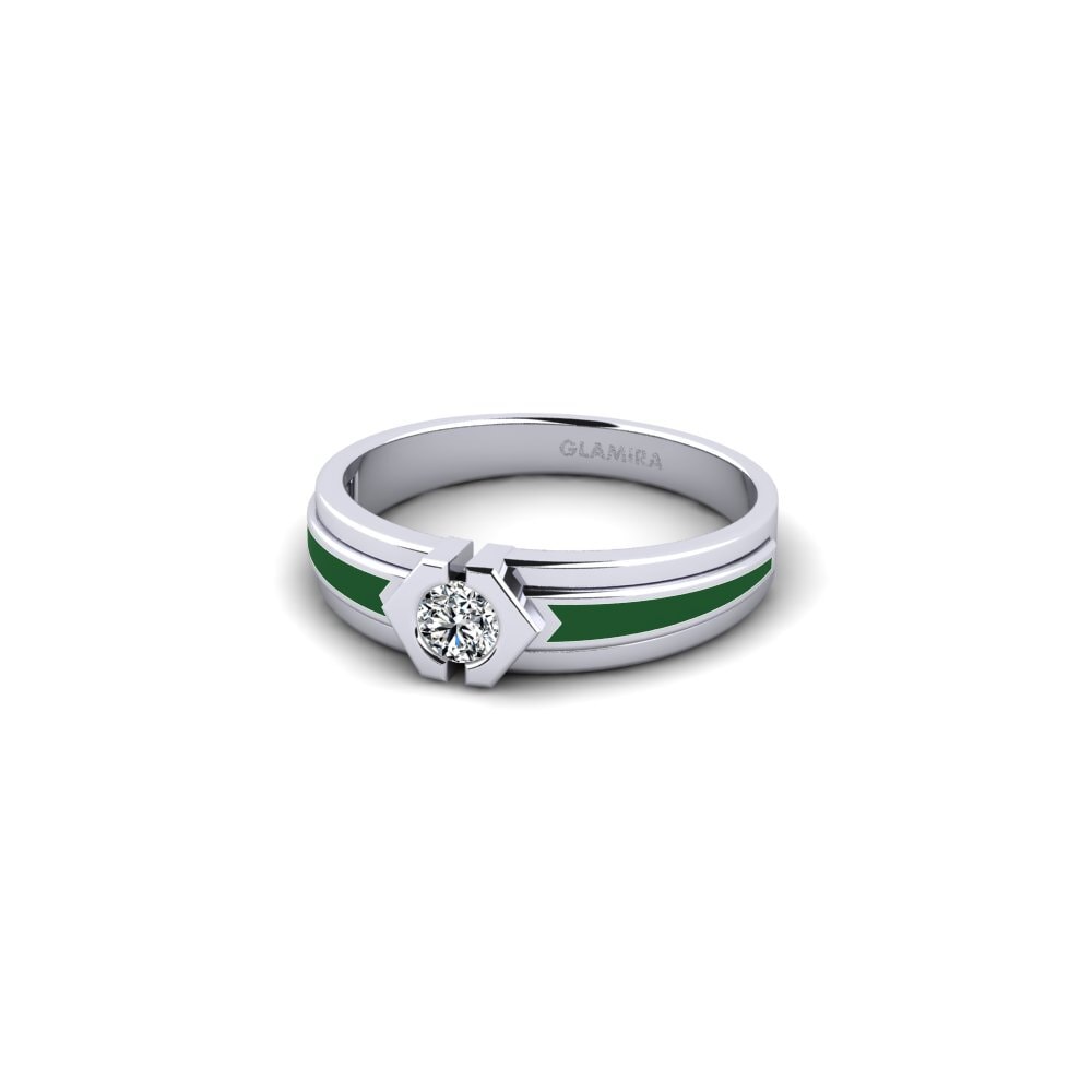 950 Platin Ring Hillet
