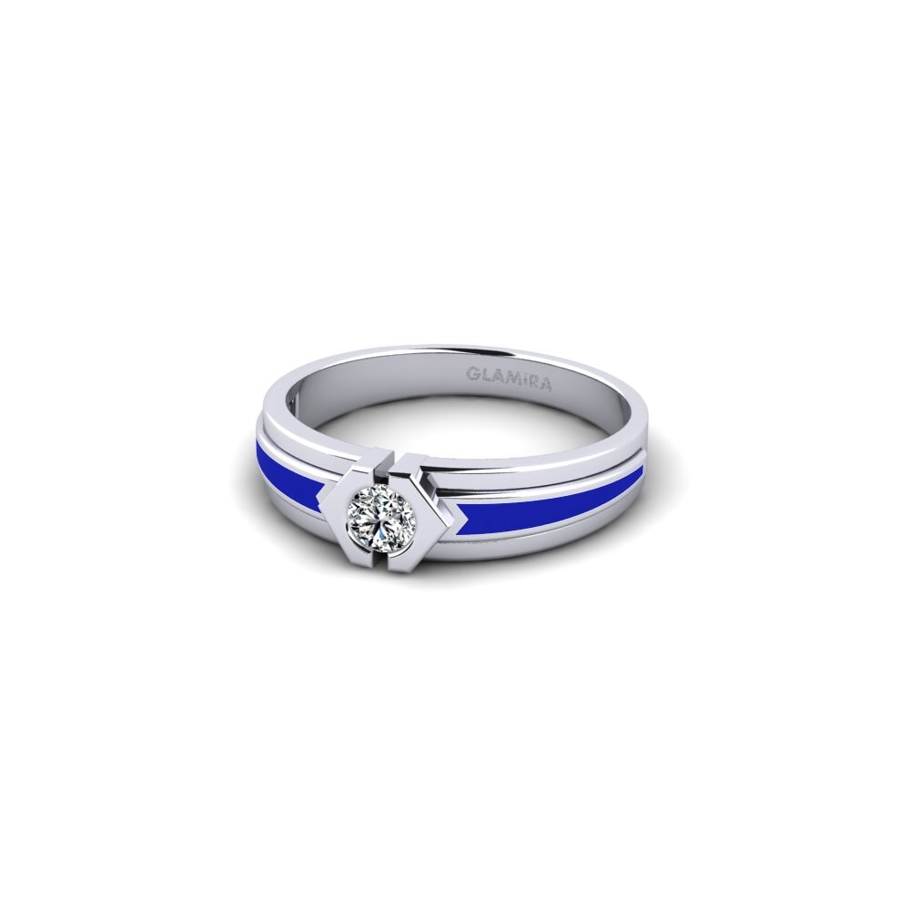 9ct White Gold Ring Hillet