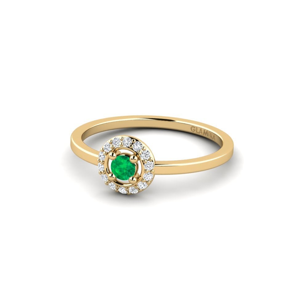 Emerald Engagement Ring Ihrel
