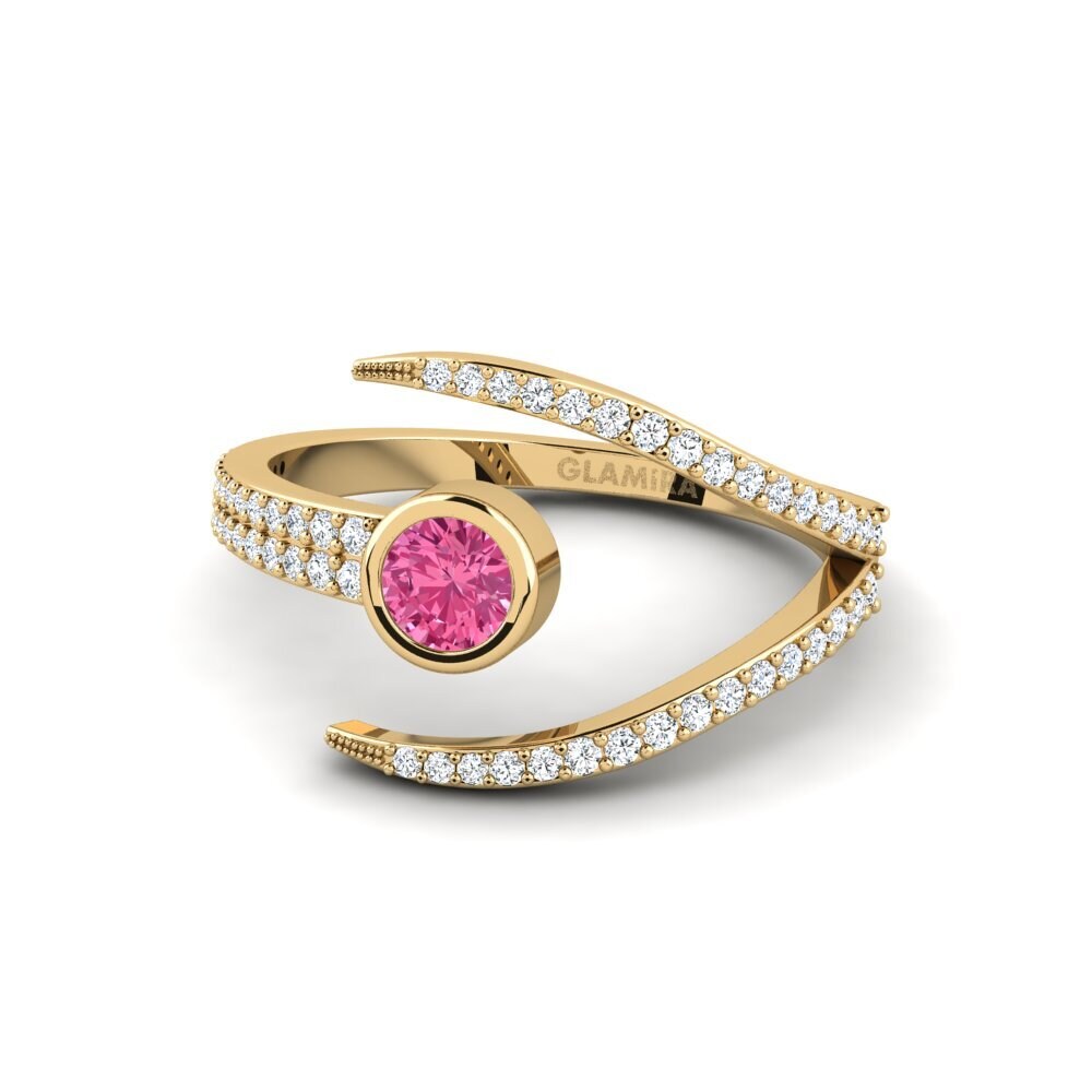 Pink Tourmaline Ring Joking