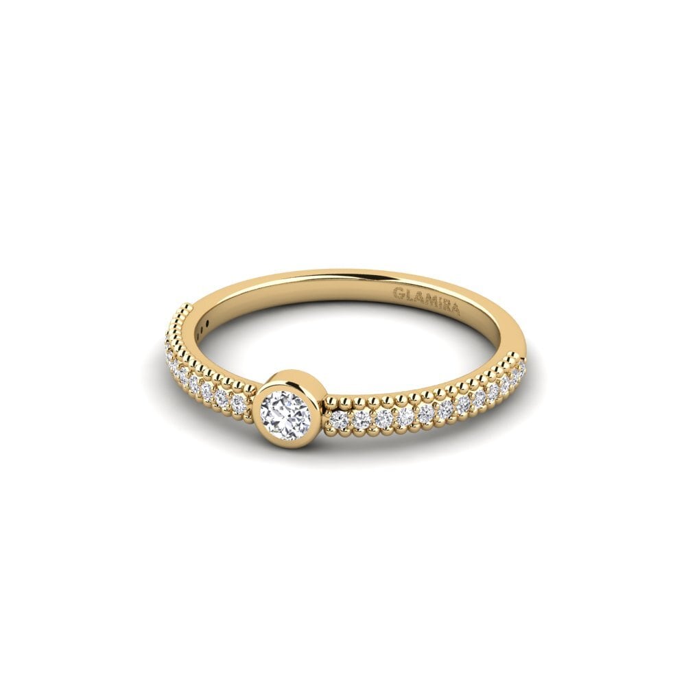 Diamante cultivado en laboratorio Anillo de compromiso Lennyess