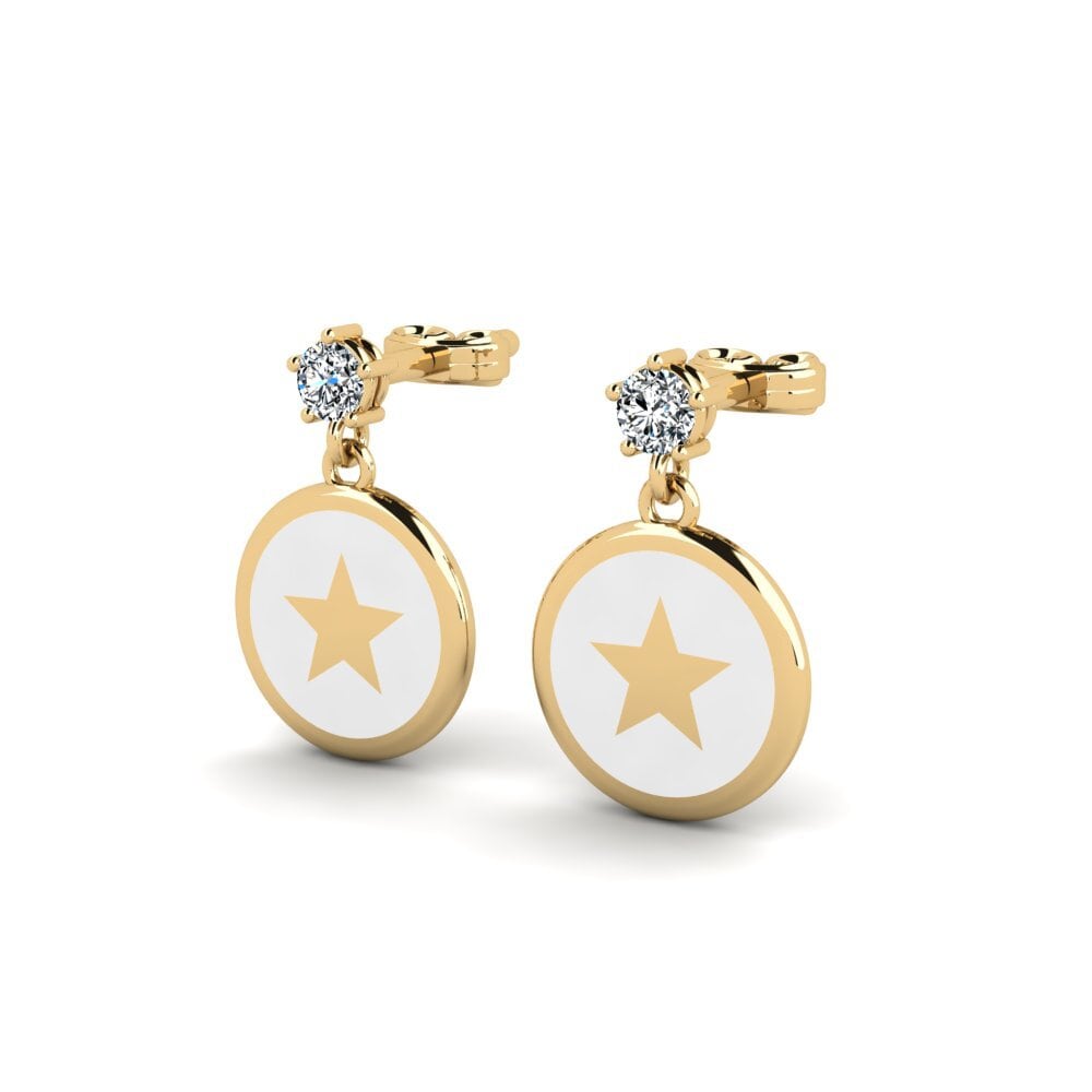 Zircone Orecchino da donna Buton