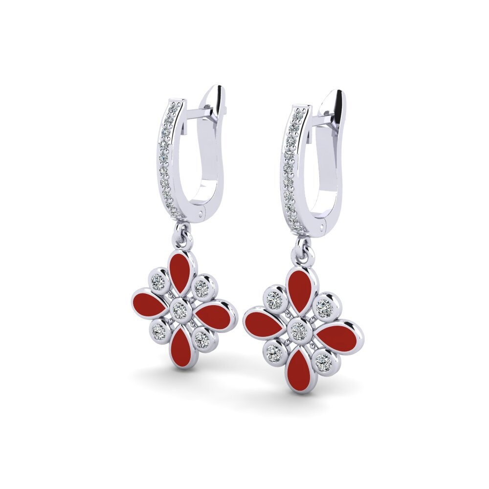 Plata 925 Pendiente de mujer Cieyb