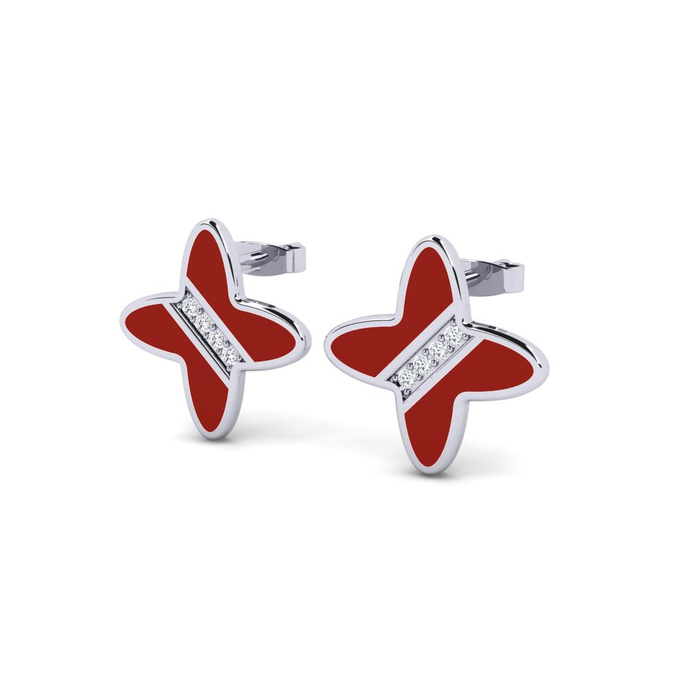 Plata 925 Pendiente de mujer Dagn