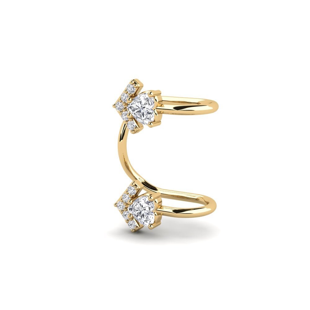 Diamante Produzido em Laboratório Brincos Feminino Dekian