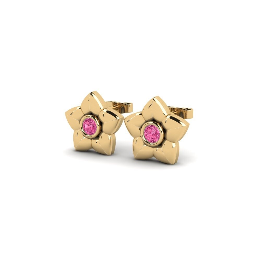 Pink Tourmaline Women's Earring Faecid