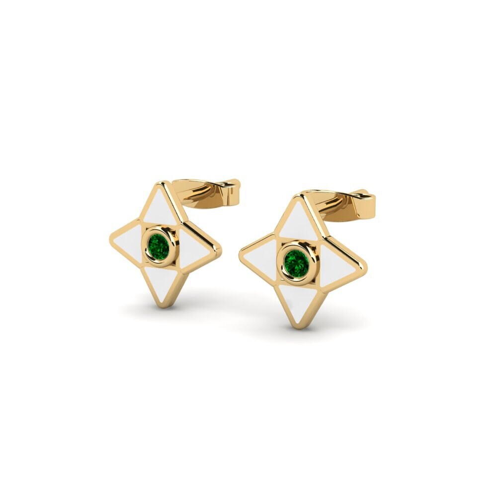 Circonita Verde Pendiente de mujer Forever