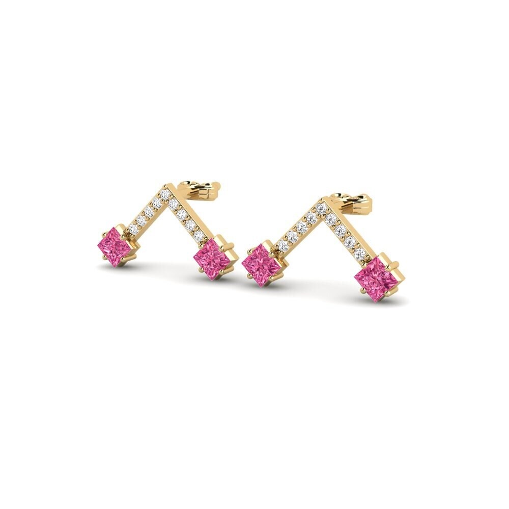Pink Tourmaline Women's Earring Gishell