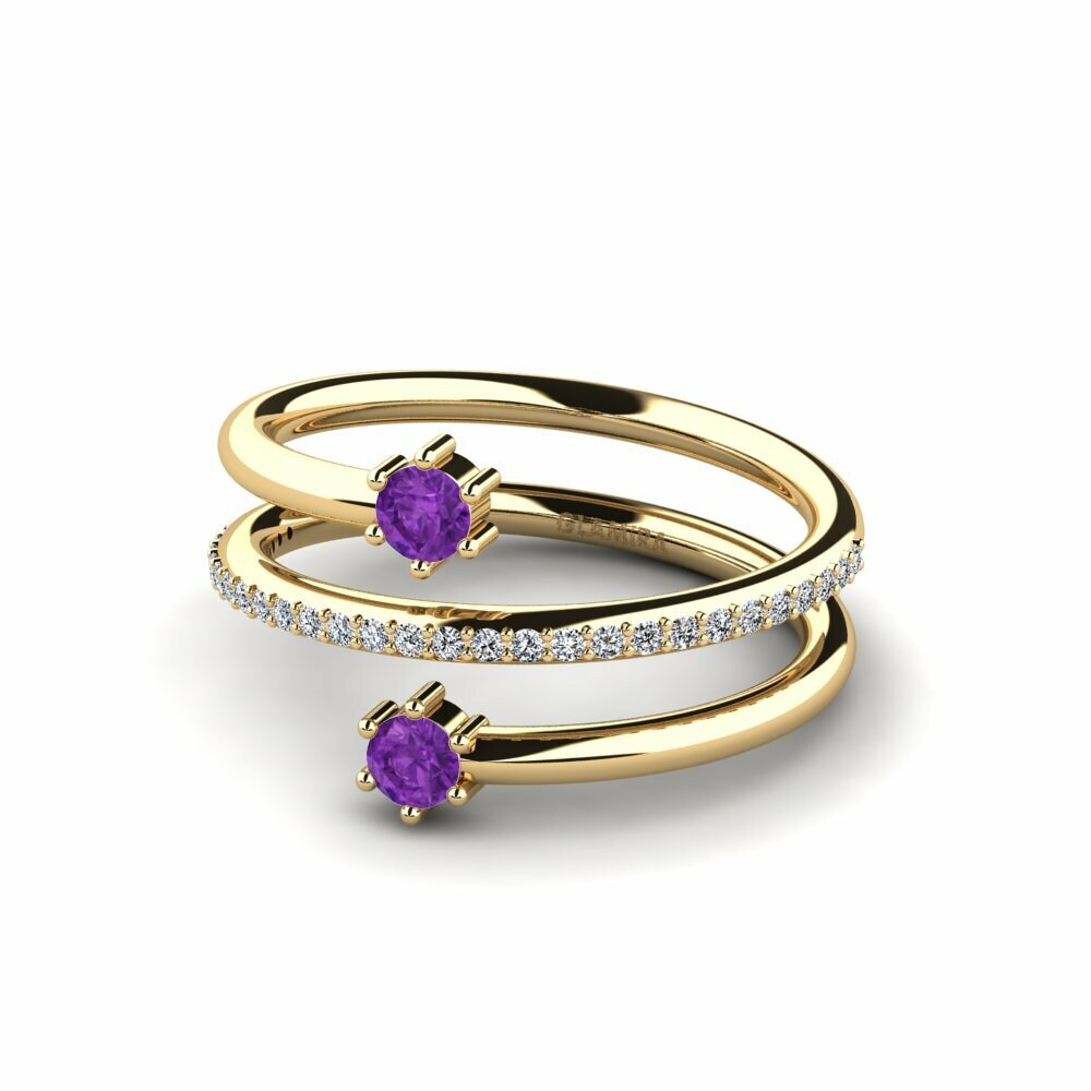 Améthyste Bague Outih