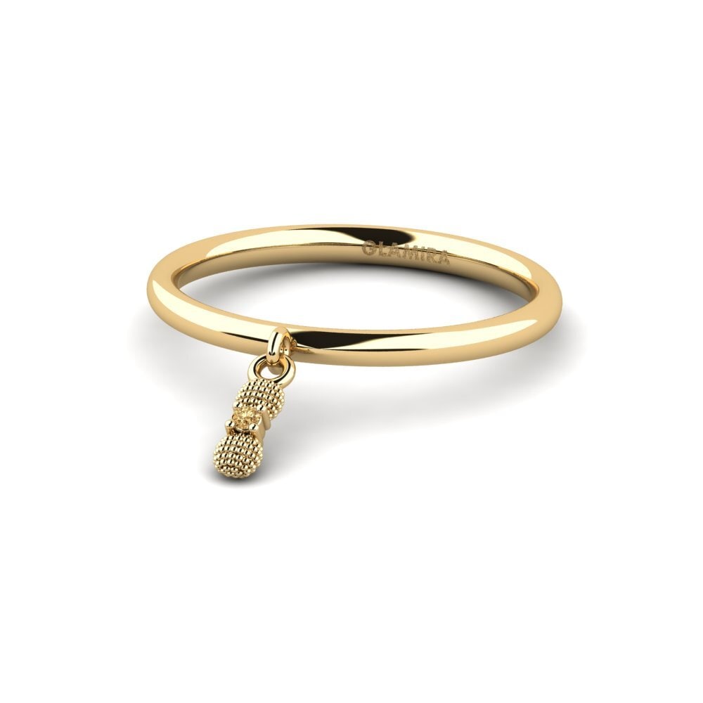 Brown Diamond Ring Papapayer