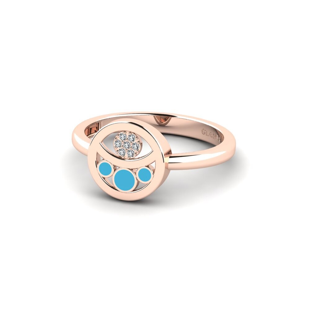 9ct Rose Gold Ring Pones
