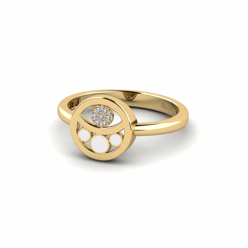 diamond-zirconia แหวน Pones