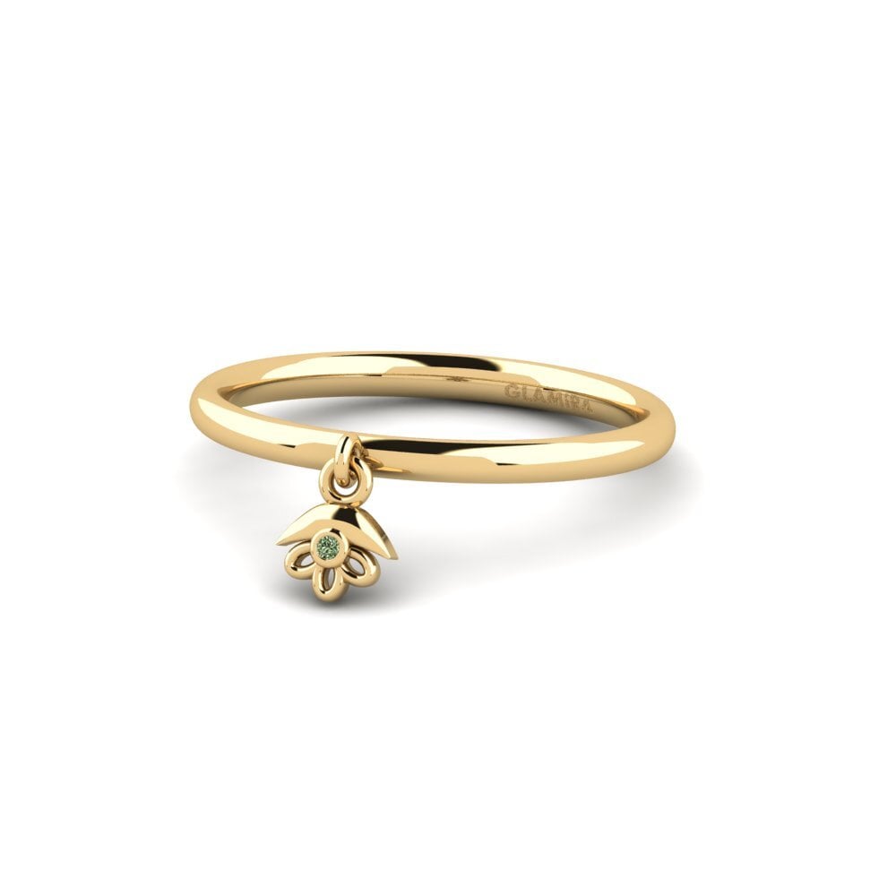 Diamante Verde Anillo Psyclesser