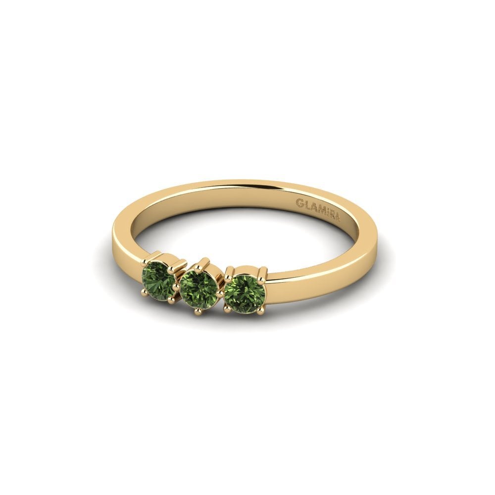 Green Sapphire Engagement Ring Sappar