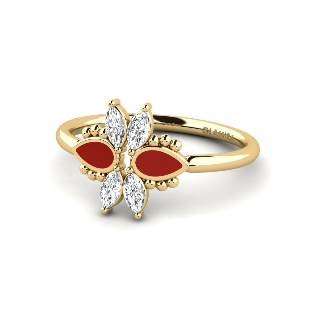 Diamant De Synthèse Bague Schelhe