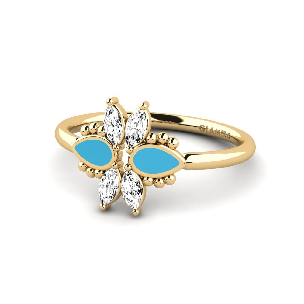Moissanit Ring Schelhe