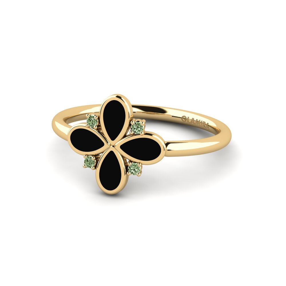 Diamante Verde Anillo Scractore
