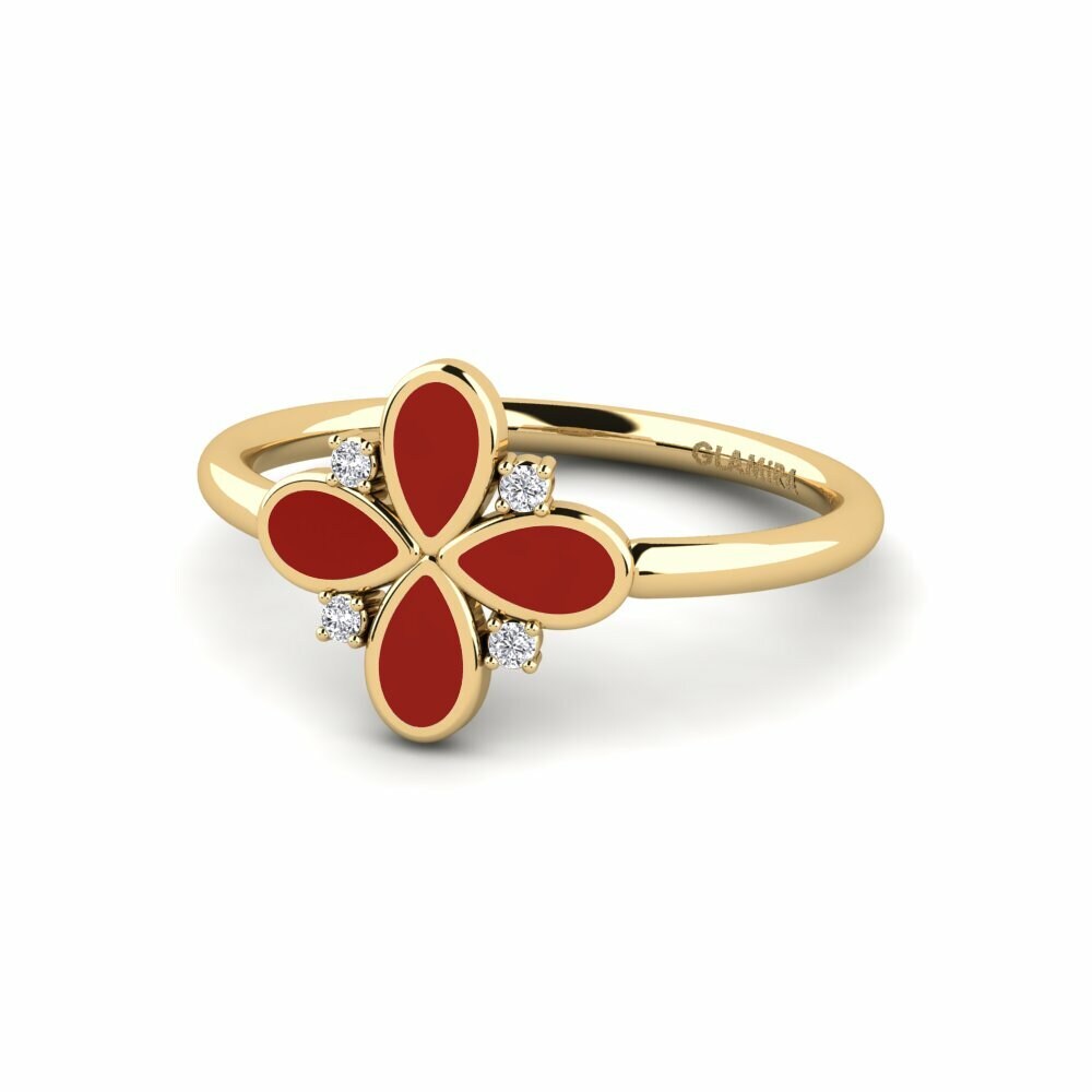 Diamant De Synthèse Bague Scractore