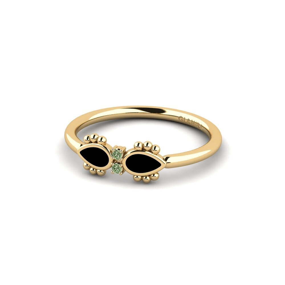 Green Diamond Ring Shreake