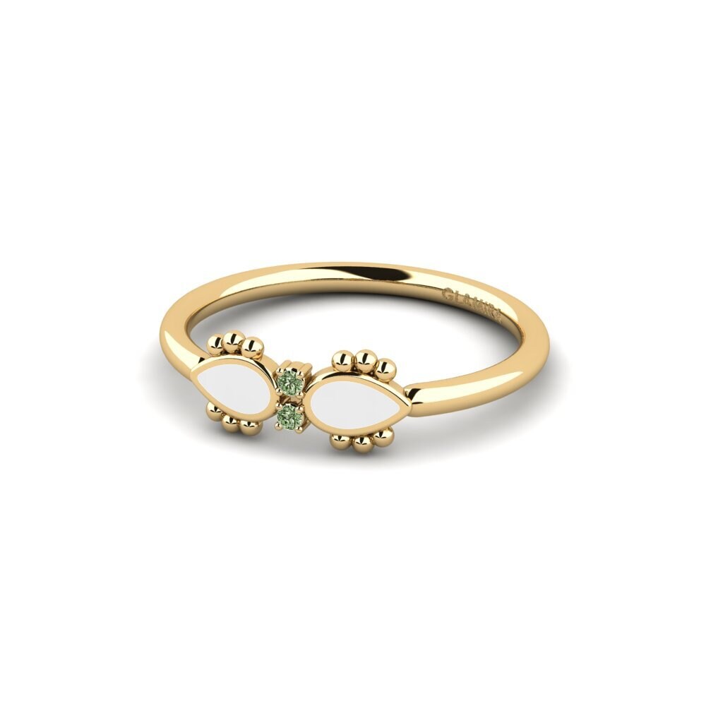 Green Diamond Ring Shreake