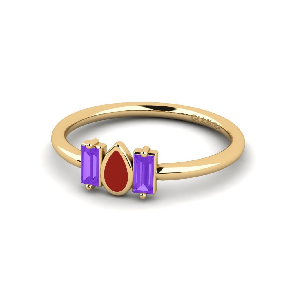 Amethyst Ring Sihgh