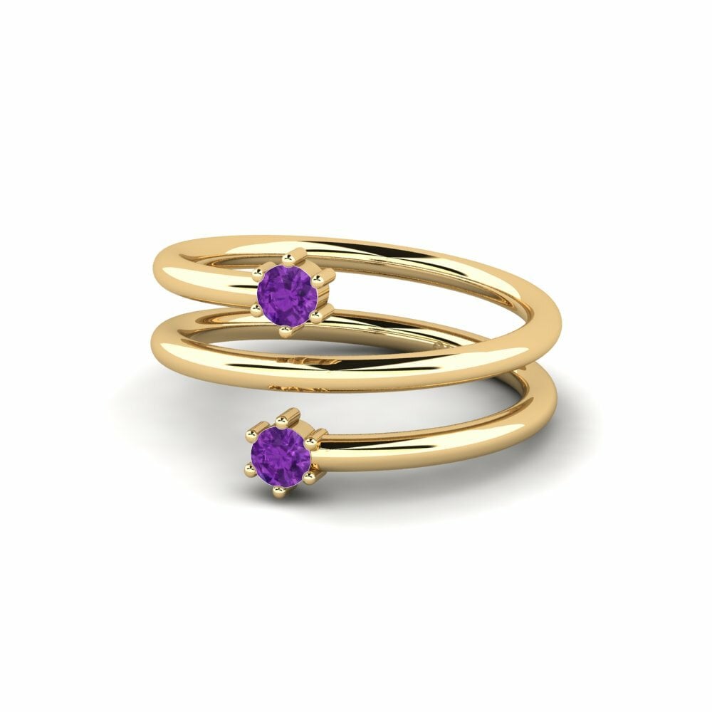 Améthyste Bague Srprise