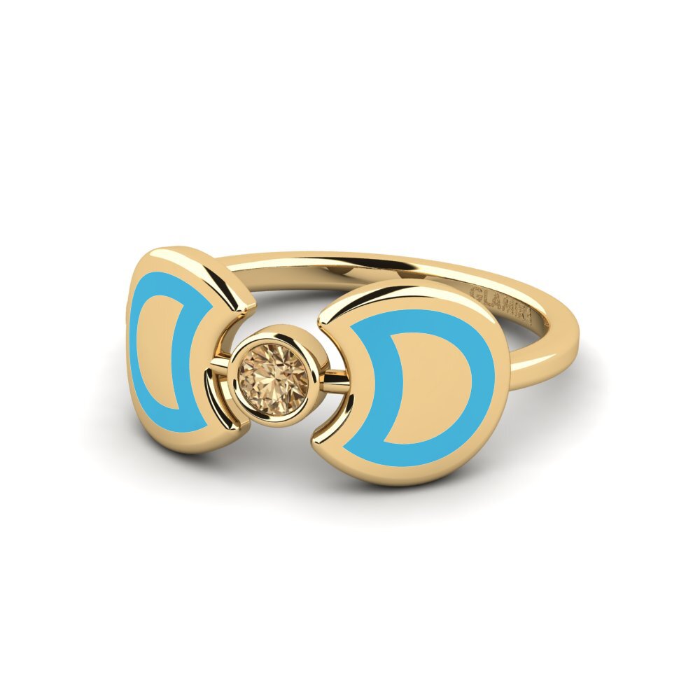 Brauner Diamant Ring Lizbethor