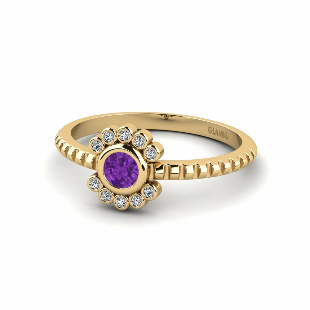 Améthyste Bague de fiançailles Magaz