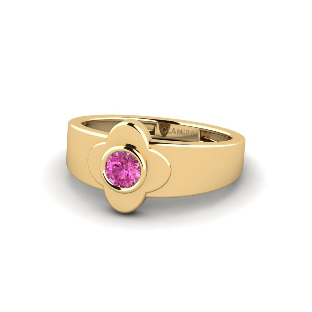 Topacio Rosa Anillo de compromiso Martaredna